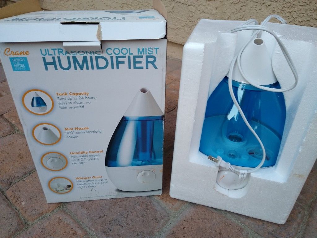 Crane brand teardrop humidifier