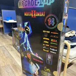 Mortal Kombat 14 In 1 Arcade 1 Up Game Machine