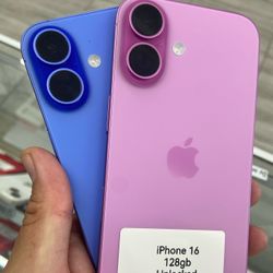 Pink iPhone 16 Unlocked. Cash Or $50 Down W Approval 