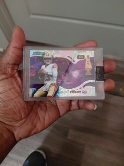 🔥 2024 Wild Card Alumination Brock Purdy SP /8 "Groovin’" Insert #AG-BP 🔥