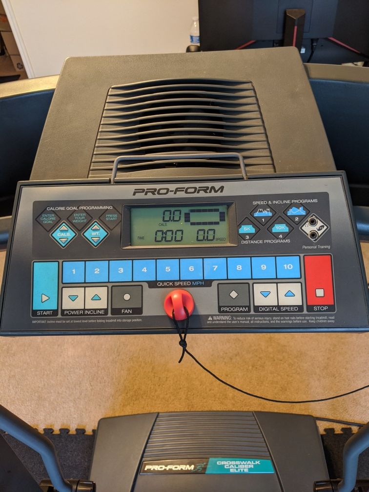 Proform Crosswalk Caliber Elite Treadmill for Sale in Spring, TX OfferUp