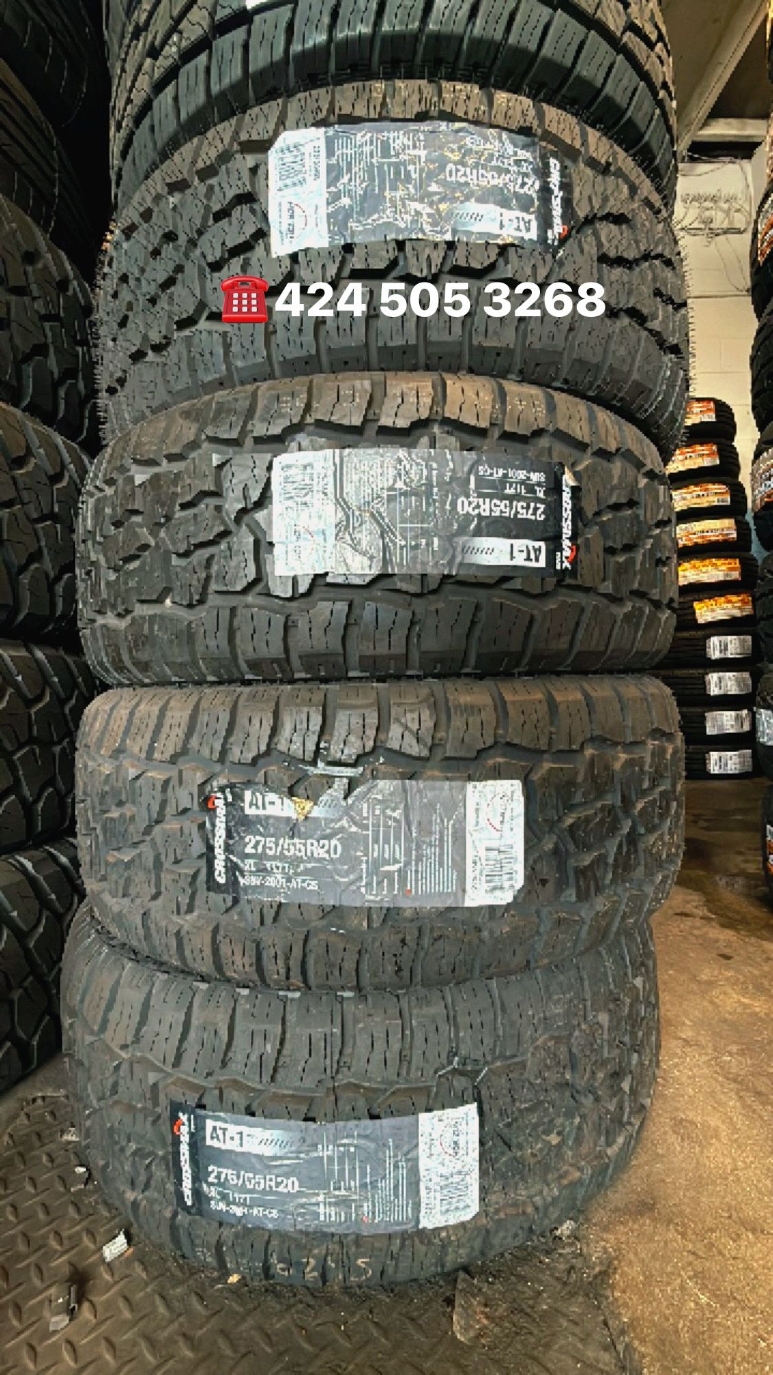 Nuevas 275/55R20 Marca CrossMax Garantía 50,000 Millas