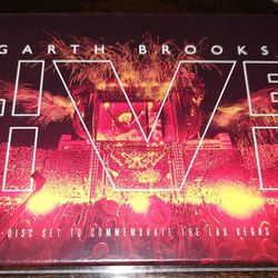 NEW, NEVER OPENED, Exclusive 5-Disc Set Commemorating Garth Brooks Las Vegas Residency