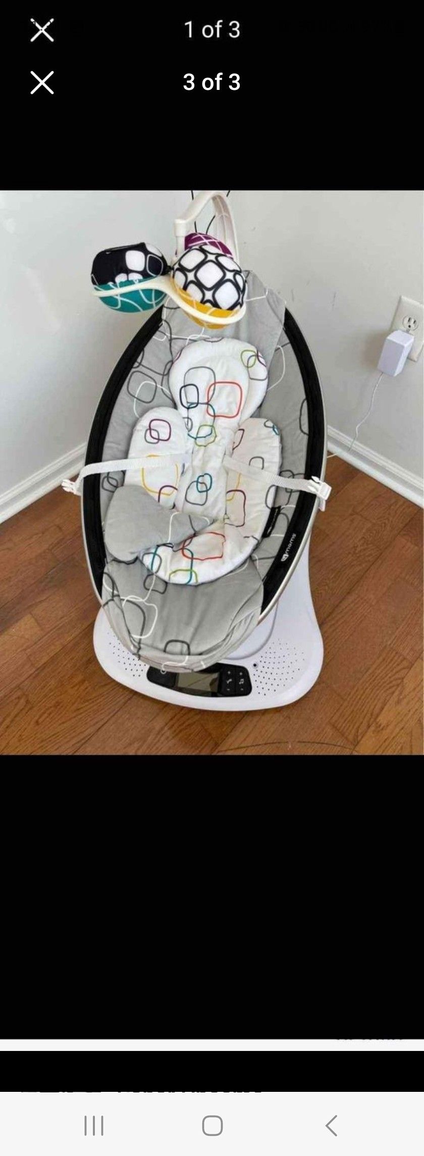 4 Moms Mamaroo Baby Swing