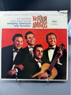 The Four Amigos 1961 self-titled Vinyl LP