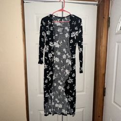 Floral Wrap Dress 