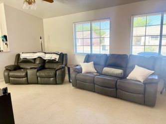 Grey Recliner Couches