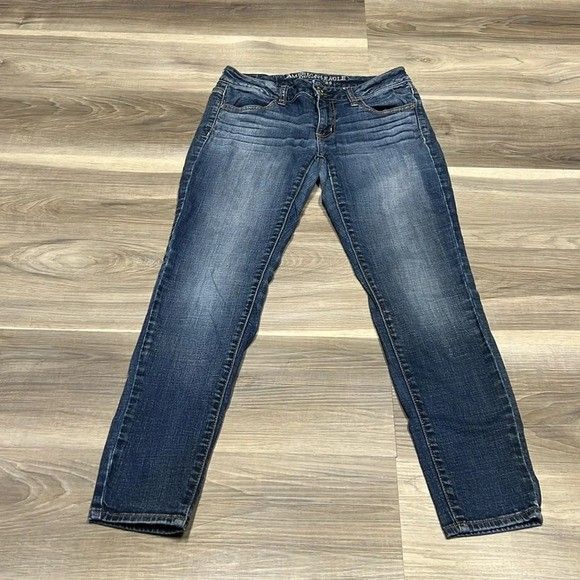 us American eagle outfitters Jegging blue jeans size 4
