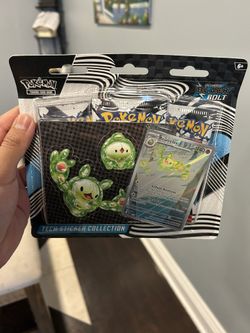 Pokemon Scarlet Violet Black Bolt Tech Sticker Collection 3-Pack