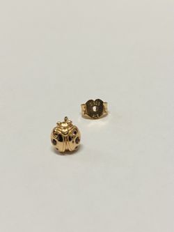 Pandora ladybird earrings outlet