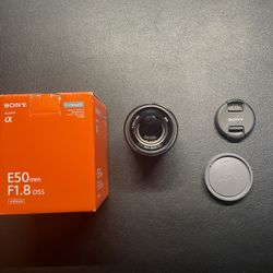 Sony Lens FE 50mm F/1.8 E-Mount