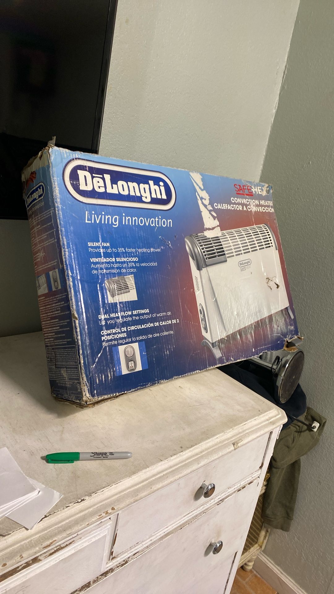Brand New DeLonghi Convection Heater $59