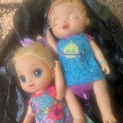 2 Baby Alive Dolls 
