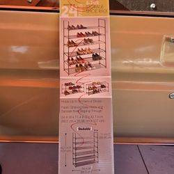6 TIER STORAGE SHOE RACK