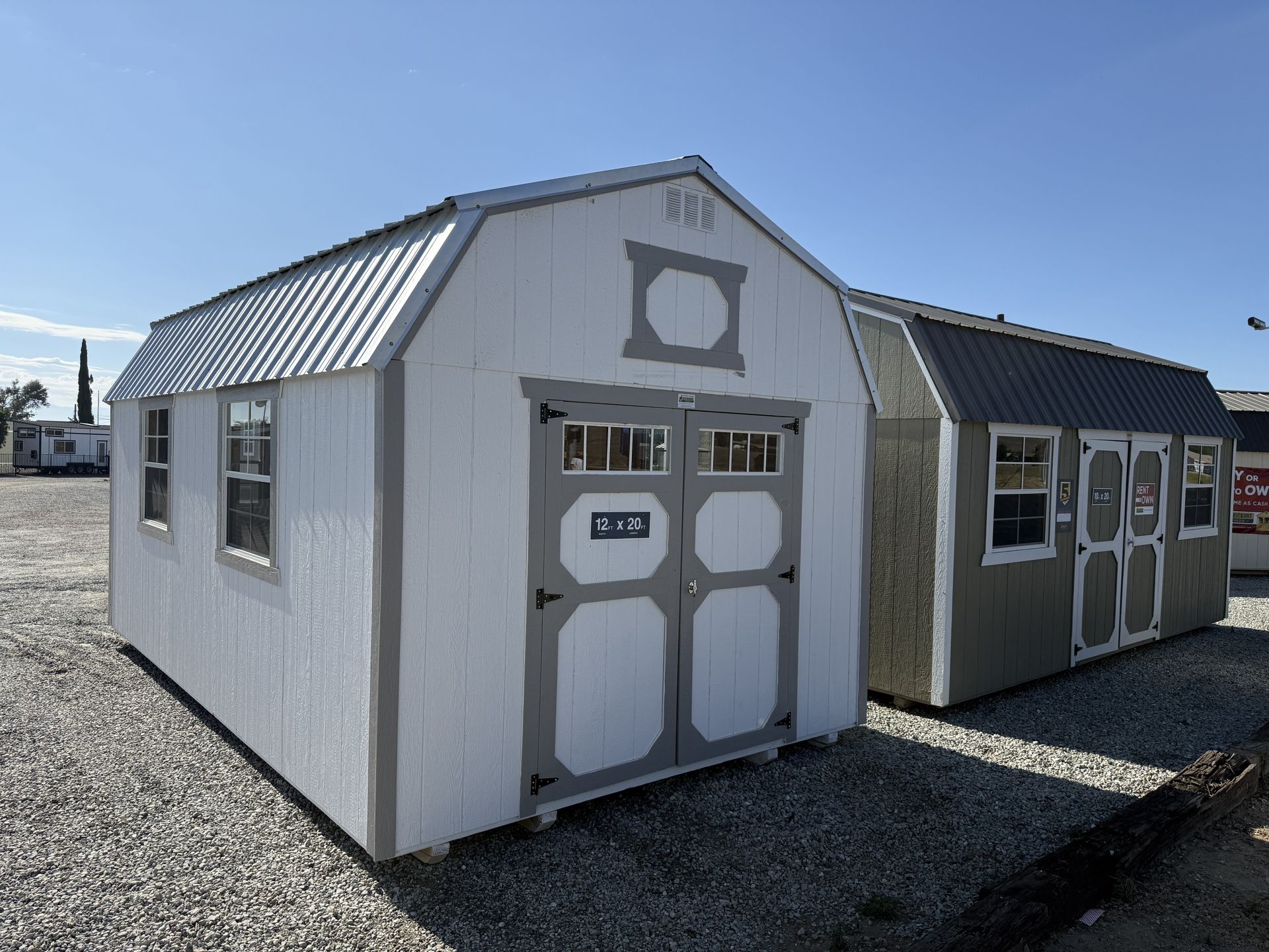12 X 20 Shed 2 Lofts