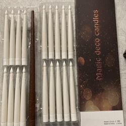 Floating Candles with Wand, 18pcs Hanging Candles New