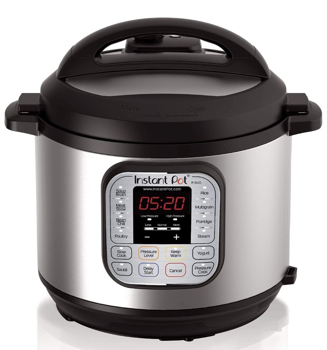 Instant Pot DUO60 6 Qt 7-in-1 Multi-Use Programmable Pressure Cooker, Slow Cooker, Rice Cooker