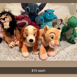 Disney Plushies 