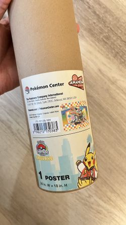 Pokemon World Championship 2025 Anaheim car scene poster 18x24