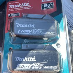 makita 5.0 battery 