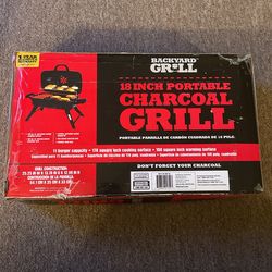Backyard Grill 18 Inch Portable Charcoal Grill