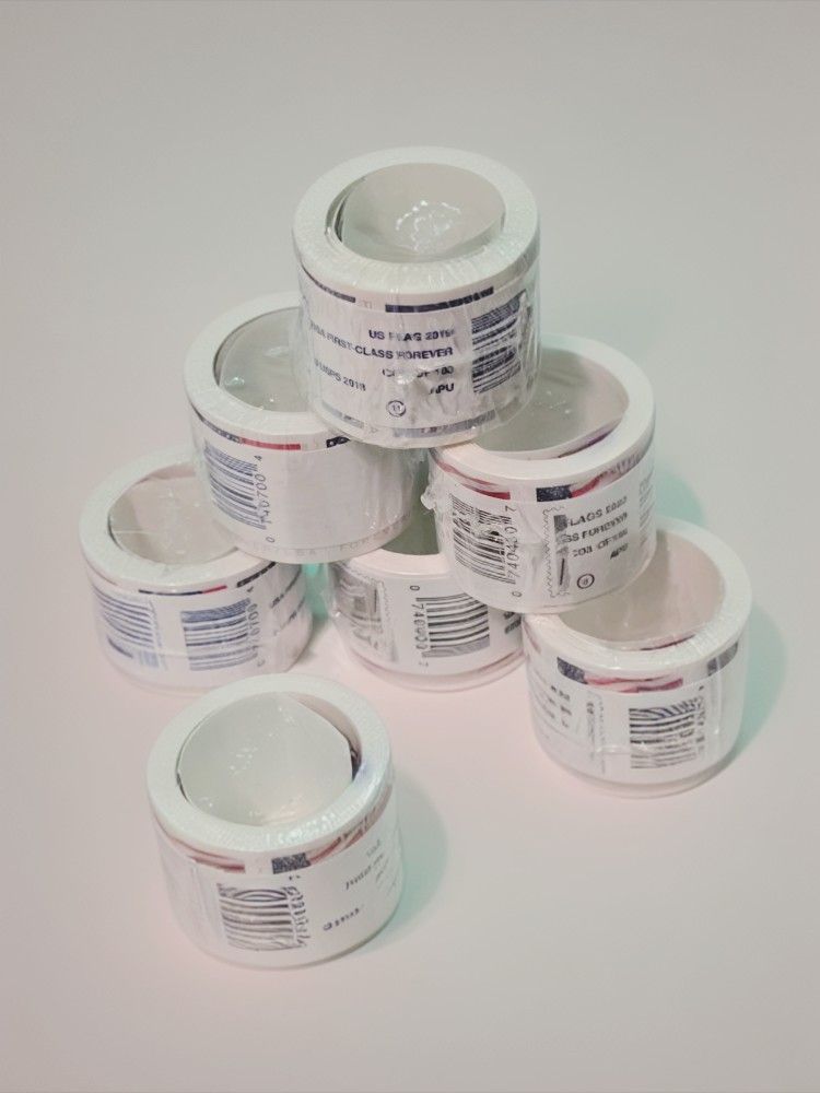 7 Rolls of Authentic USPS Forever Stamps