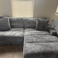 Gray Sectional / Couch