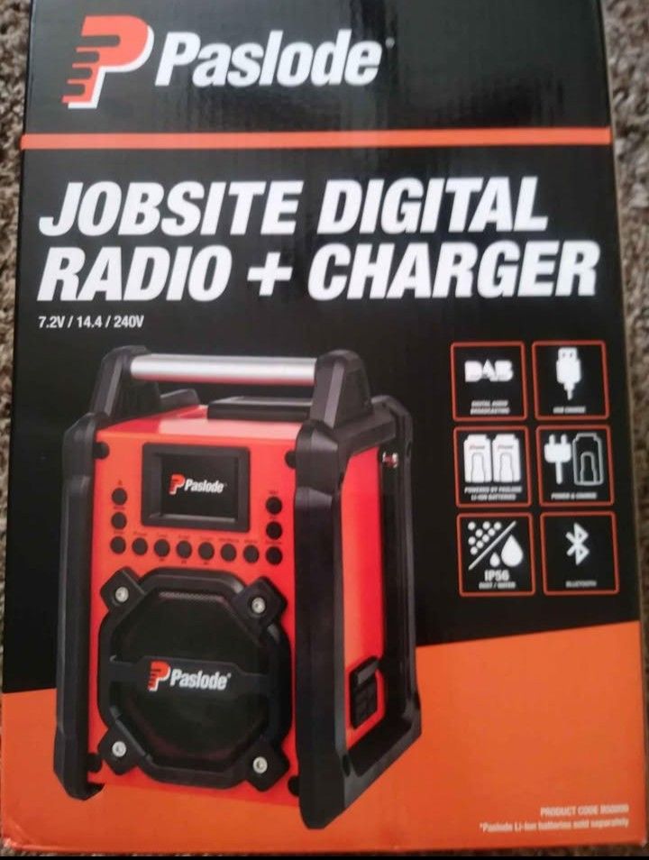 New Paslode Jobsite Radio
