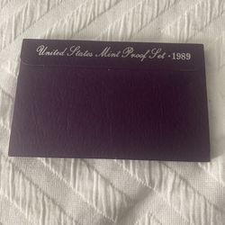 1989 United States mint proof Set