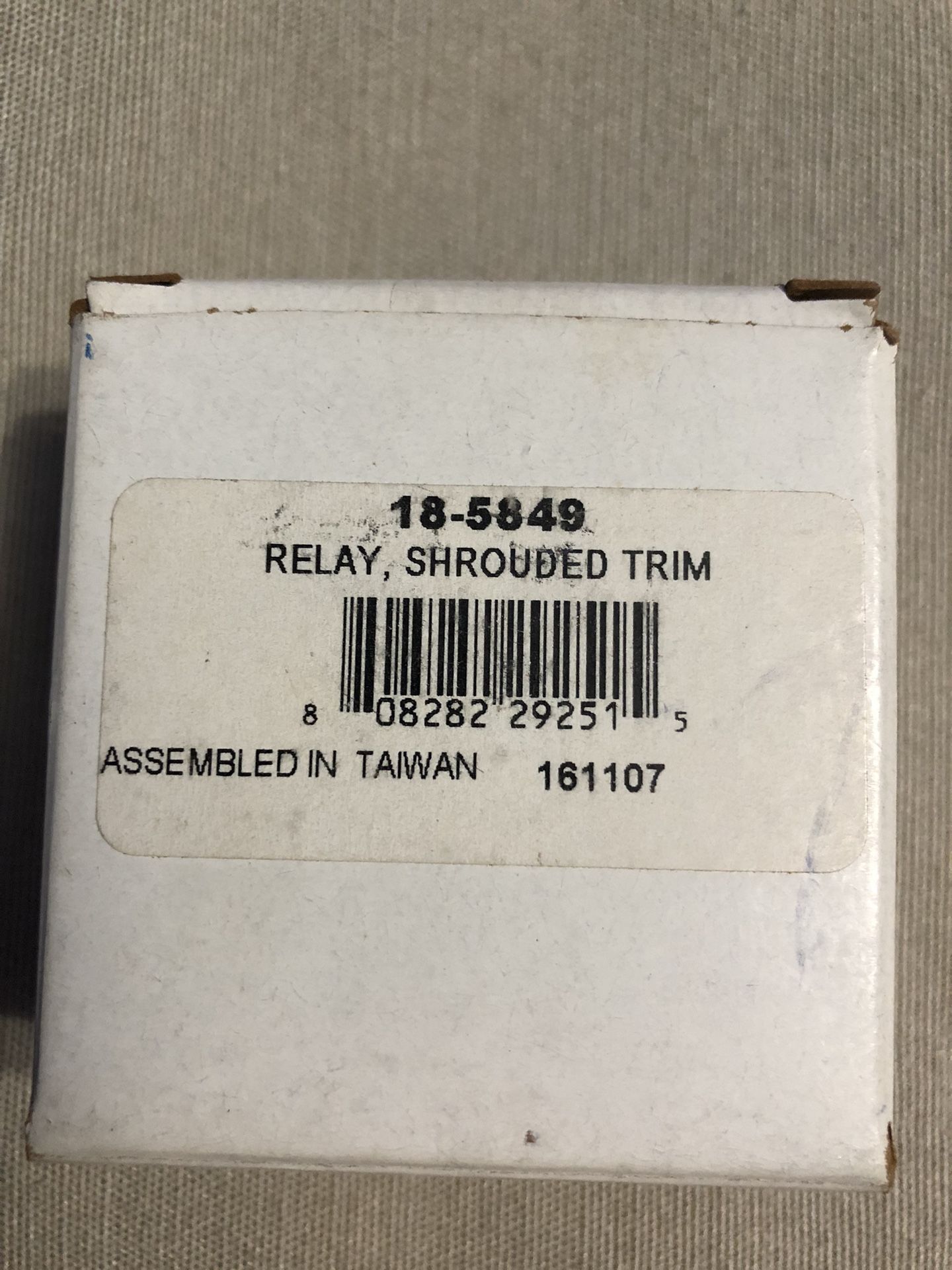 Sierra 18-5849 Relay Shrouded Trim