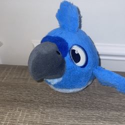 Commonwealth Angry Birds Rio Plush Stuffed Animal Blue Macaw Bird Soft 6"….(#20)
