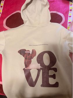 Light brown hoodie