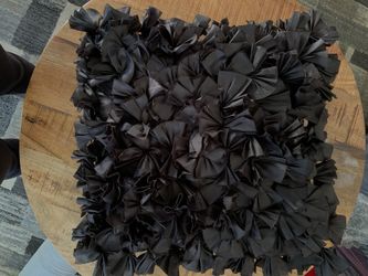 Black pillow