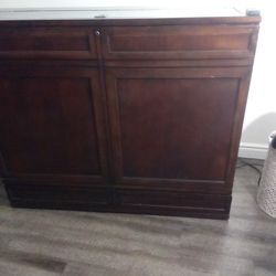TV  Cabinet  With 60' Samsung Tv