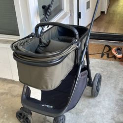 Mom Push Stroller -forest Green
