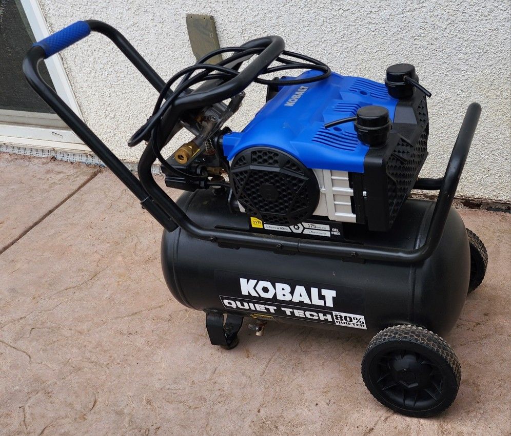 Kobalt QUIET TECH 10Gal Air Comrpressor LIKE NEW!