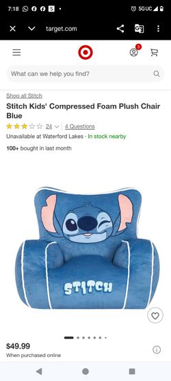 Stitch character chair