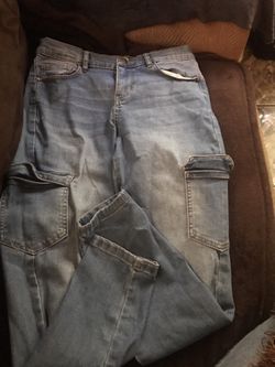 Cargo Jean pants women’s
