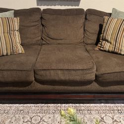 Brown Couches