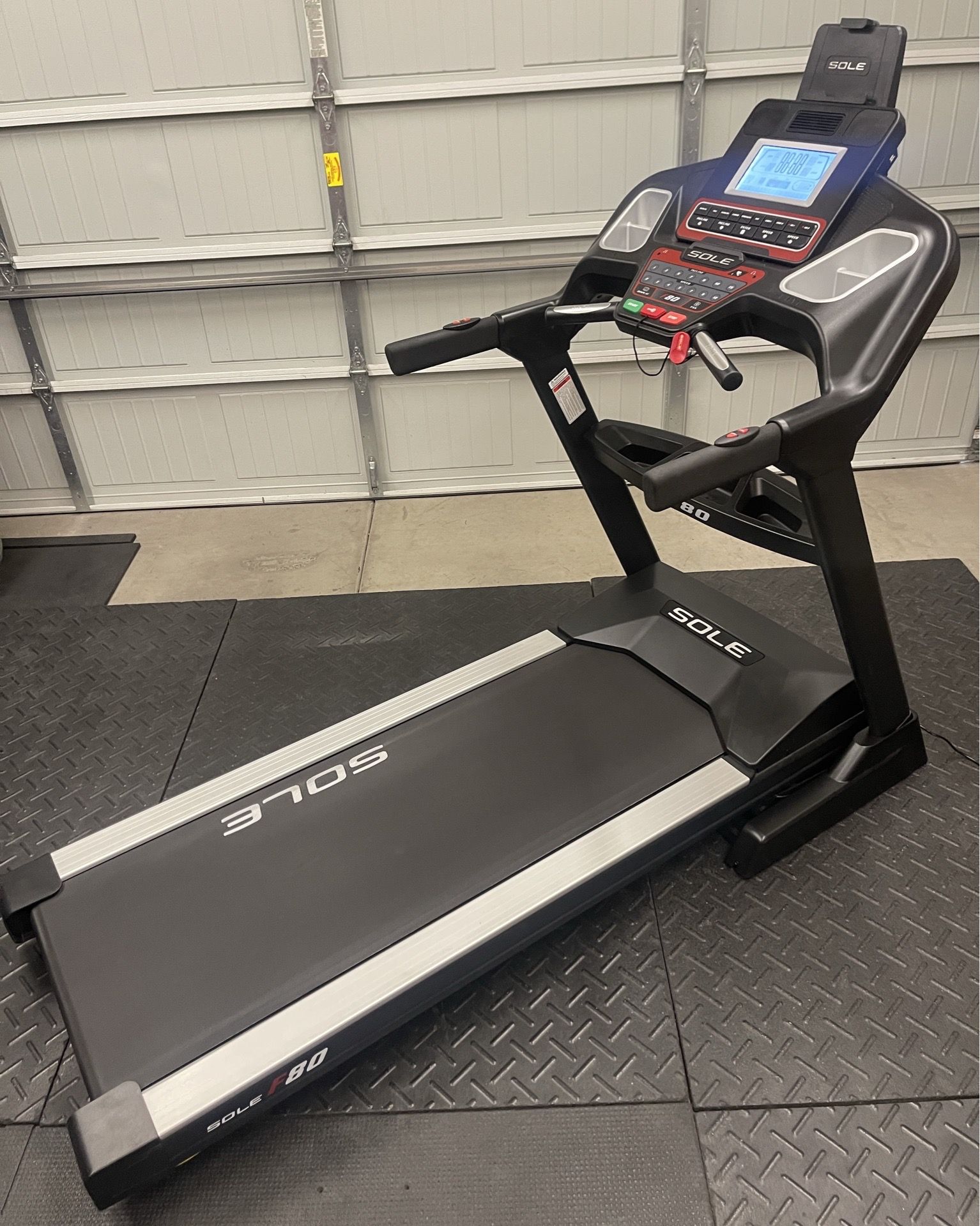 Jog Machine SOLE F80 Treadmill Walk/Run/Jog Trainer Exercise Machine Workout ...