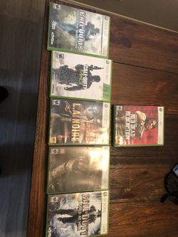 6 box 360 games for 20 !