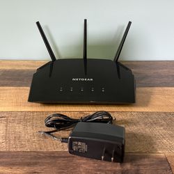 NETGEAR Nighthawk R6700AX WiFi 6 Router AX1800 Dual Band Gigabit w/ Power Bundle