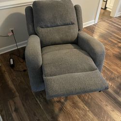 ISABEL - DARK GREY RECLINER