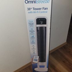 Omnibrreze Tower Fan W/wifi