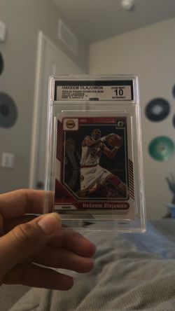 Hakeem Olajuwon 2024-25 Panini Donruss Optic Legends #249 PSA 10