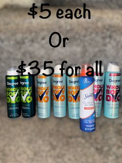 Degree whole body deodorant
