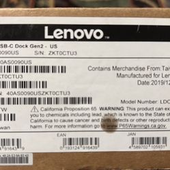 Lenovo ThinkPad USB-C Dock Gen2 - US