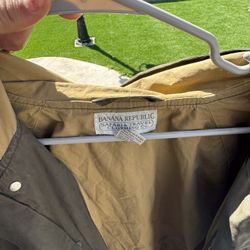 Banana Republic army green jacket
