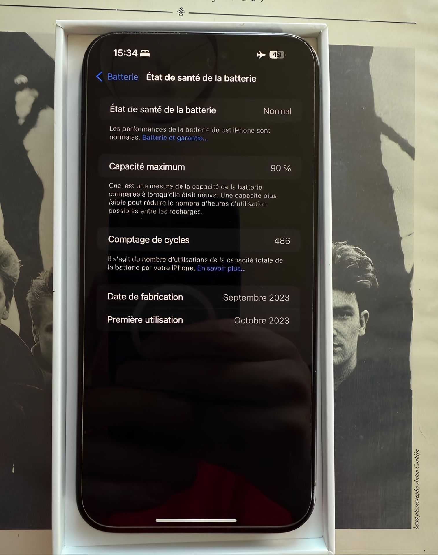 IPhone 15 Pro Max 256go