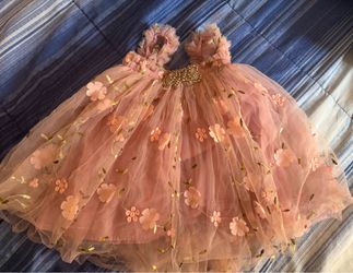 “One” dress for baby girl